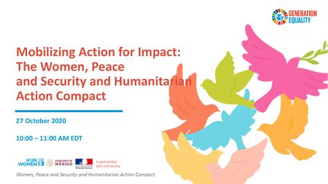 Women, Peace and Security and Humanitarian Action.
